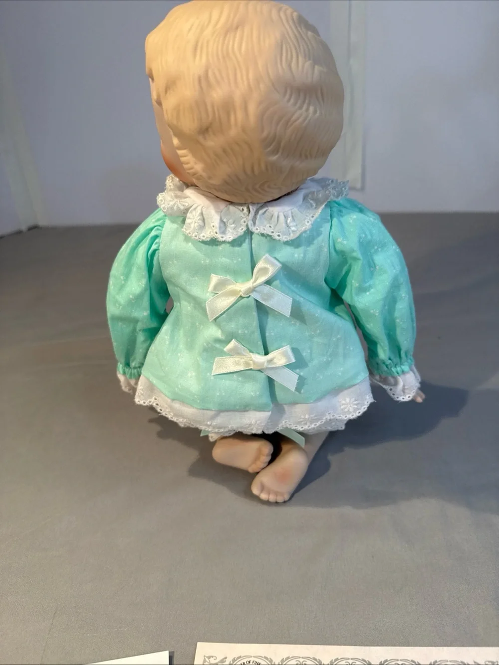 Edwin Knowles Jessica Infant Doll COA